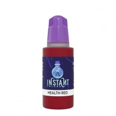 Acrylic Paint - Instant Colors #Health Red (17ml, Rapid Application, Matt Finish)