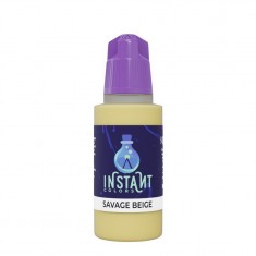Acrylic Paint - Instant Colors #Savage Beige (17ml, Rapid Application, Matt Finish)