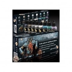 Acrylic Paints Set - Metal and Alchemy Steel (8 x 17ml)