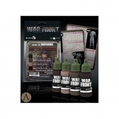 Acrylic Paints Set - Panzer Truppen Uniforms (4 x 17ml)