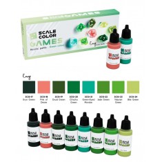 Acrylic Paints set - Game Colour #Envy (8x 17ml)