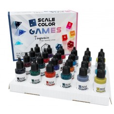 Scalecolor Games Acrylic Paints Wrath, Sloth, Pride set #Temperance (24x 17ml)