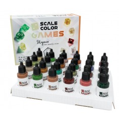 Scalecolor Games Acrylic Paints Lust, Envy, Gluttony set #Diligence (24x 17ml)