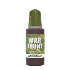 Acrylic Paint - Warfront #Dunkelbraun (17ml, Matt Finish)