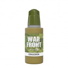 Acrylic Paint - Warfront #Graugrun (17ml, Matt Finish)