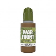 Acrylic Paint - Warfront #Camo Medium Brown (17ml, Matt Finish)
