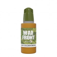 Acrylic Paint - Warfront #Camo Golden Brown (17ml, Matt Finish)