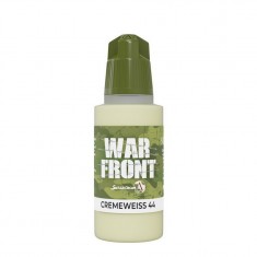 Acrylic Paint - Warfront #Cremeweiss 44 (17ml, Matt Finish)