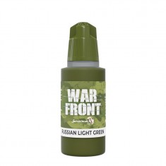 Acrylic Paint - Warfront #Russian Light Green (17ml, Matt Finish)