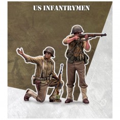 1/48 War Front Series - US Infantryman (2 figures)