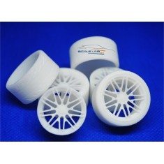1/24 22'' BB Wheels with Resin Tyres