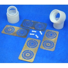 1/24 Porsche 935 Turbo P/E Wheels for Tamiya kits
