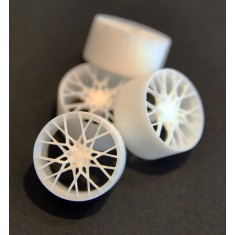 1/24 Sebring 21'' Wheels with Resin Tyres