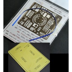 1/24 911 Carrera RSR Turbo PE sheet and Mask sheet for Fujimi kit