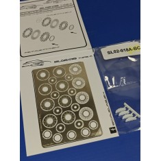 1/24 14mm PE Brake set Type A with Brake Calipers for Fujimi/Aoshima/Tamiya kits