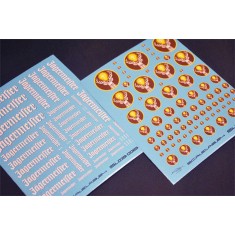 1/24 Jagermeister Logo Decal sheet