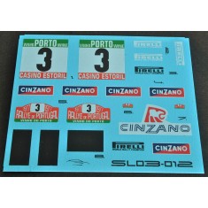 1/20 Fiat 131 Abarth Rally Decals