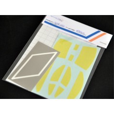 1/24 BMW M6 GT3 Window Mask sheet