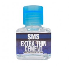 Extra Thin Cement (40ml Square Bottle, styrene to styrene welder)