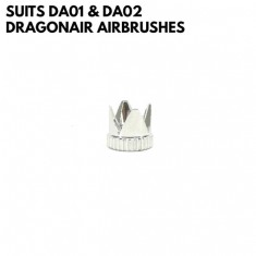 DragonAir Airbrush DA01 / DA02 Crown Cap (replacement Nozzle Cap)