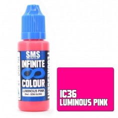 Water-based Urethane Paint - Infinite Colour #LUMINOUS PINK (20ml)
