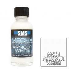 Acrylic Lacquer - Mecha Colour #Armour White (30ml)