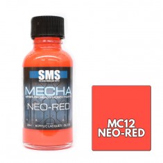 Acrylic Lacquer - Mecha Colour #Neo Red (30ml)