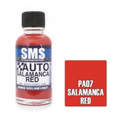 Acrylic Lacquer - Auto Colour #Salamanca Red (30ml)