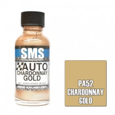 Acrylic Lacquer Paint - Auto Colour #Chardonnay Gold (30ml, metallic)