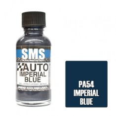 Acrylic Lacquer Paint - Auto Colour #Imperial Blue (30ml, metallic)