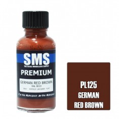 Acrylic Lacquer Paint - Premium German Red Brown Ral8010 (30ml)