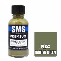 Acrylic Lacquer Paint - Premium SCC No.7 Green (30ml) 