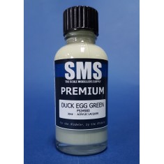 Acrylic Lacquer Paint - Premium Duck Egg Green (30ml)