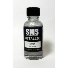 Acrylic Lacquer Paint - Metallic #Silver (30ml)