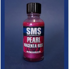Acrylic Lacquer Paint - Pearl Magenta Rose (30ml)