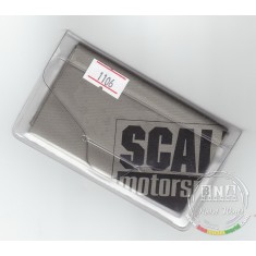 Scale Motorsport's Logo Microfiber Polishing Cloth - Grey