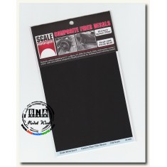 Carbon Fiber Plain Weave Black/Metallic Khaki Decals