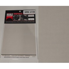 1/24 Carbon Fiber Diamond Weave CLEAR Decal (4.78" x 7.5")