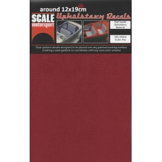Red Suede Upholstery Material