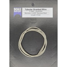 Stainless Steel Tubular Braided Wire (dia. 0.0453'' length 2 feet)