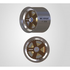 1/24 Mazda 787B Renown 3D Printed Wheel Set for Tamiya #24112