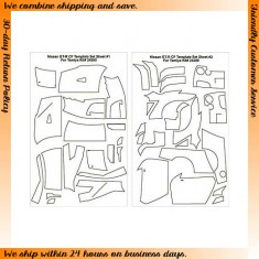 1/24 Nissan GT-R R35 Carbon Fibre Template Set for Tamiya 24300 kit (2 sheets)