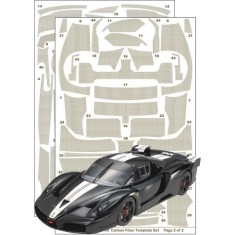 1/24 FXX Full Carbon Jacket for Tamiya kit