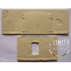 1/24 Backyard Garage 110x300mm / 110x180mm for Diorama