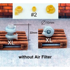 1/24 Turbocharger Turbo-Set Type #2, Size XL (without Air Filter)