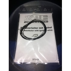1/24 V/R 6 Distributor with Black Ignition Wire