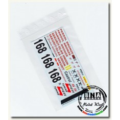 Decals for 1/24 NSU Prinz TT Group 2 Wolf Racing SEKURIT