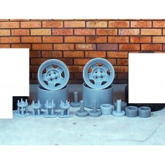 1/24 13" ATS 9' Wheels without Tyre