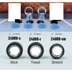 1/24 13" Fuchs (Opel) Wheels with Stretch Wall Tyres