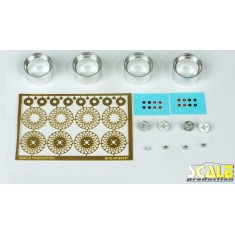 1/24 16" BBS E50 (4-hole) Wheels without Tyre